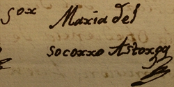 Firma de M. S.