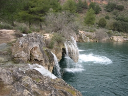 Lagunas de Ruidera -foto de archivo