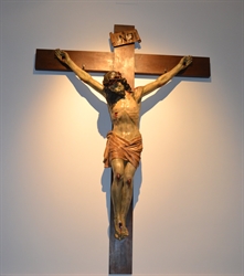 Cristo crucificado en el coro de las Monjas Mínimas de Daimiel