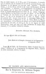 4 Bula Beatificación de 1787