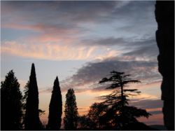 Atardecer desde el Monasterio