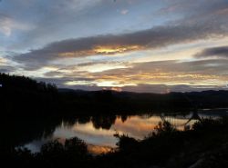 Vista Rio Ebro a su paso por Mora